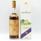 Macallan 1967 18 Year Old Bottled 1980s - Giovinetti 75cl