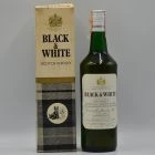 Black and White Scotch Whisky 1970s