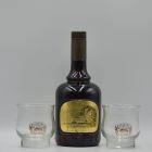 Bowmore 12 Year Old Dumpy & 2 Glasses 1980s Bottling 75cl