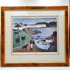 Laphroaig Alfred Daniels Hand Signed Limited Edition Print
