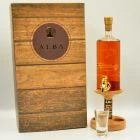 Alba Ship In A Bottle Refillable Whisky Decanter With Tap & 2 Glasses