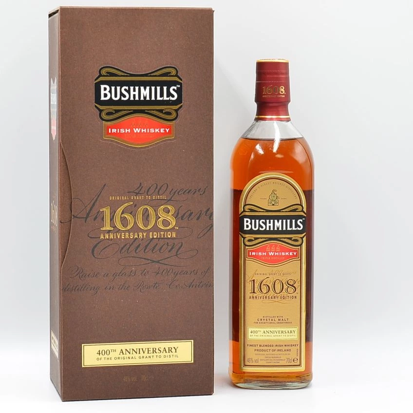 Bushmills 1608 Irish Whiskey 400th Anniversary Edition