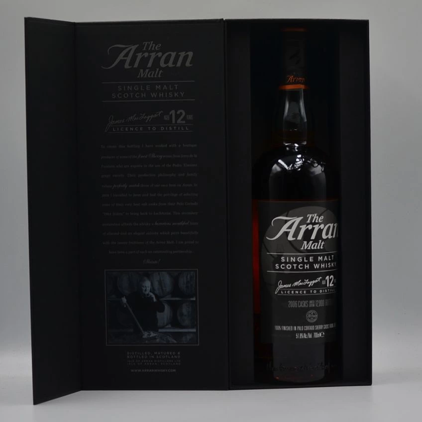 Arran 12yo Single Malt Whisky Master of Distilling II 51.8%