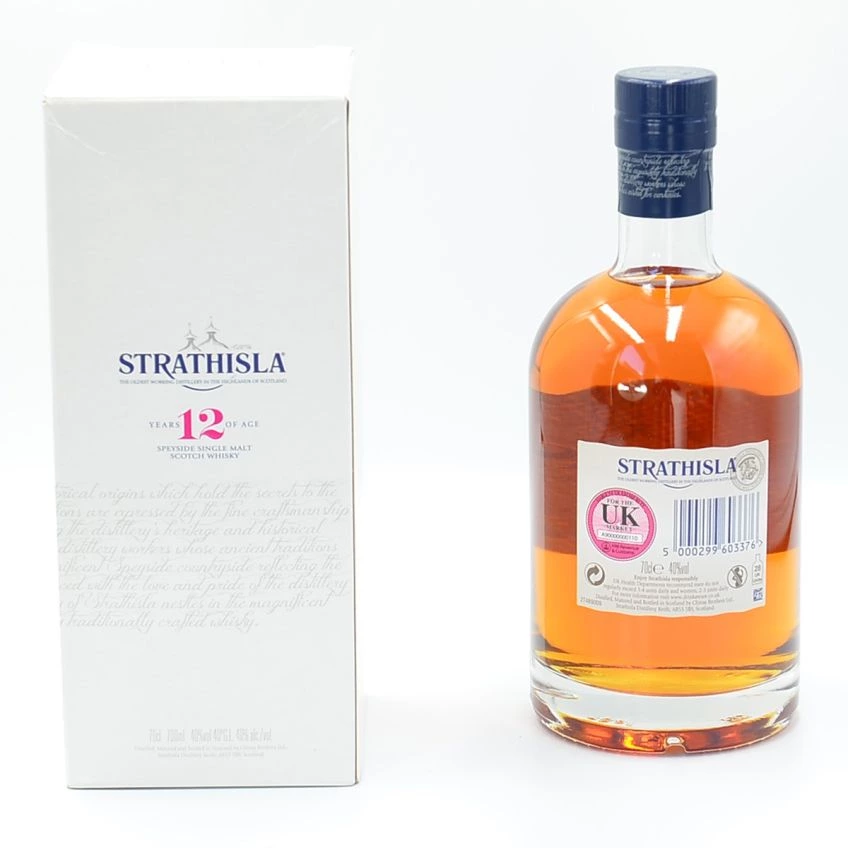 Strathisla 12 Year Old Speyside Malt Whisky 2010s 40%