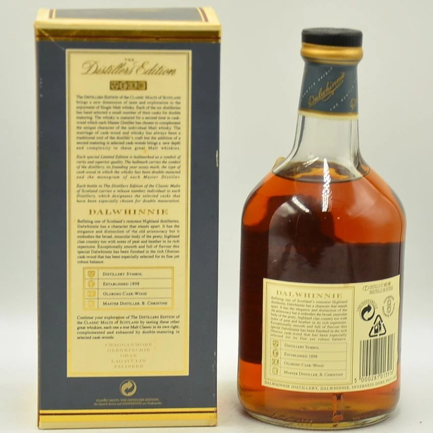 Dalwhinnie Highland Whisky 1980 Highland Single Malt 43%