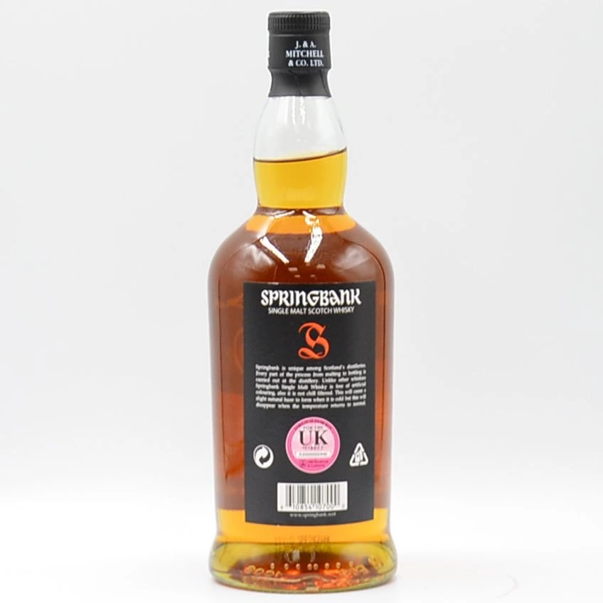 Springbank 10 Year Old Single Malt 46%