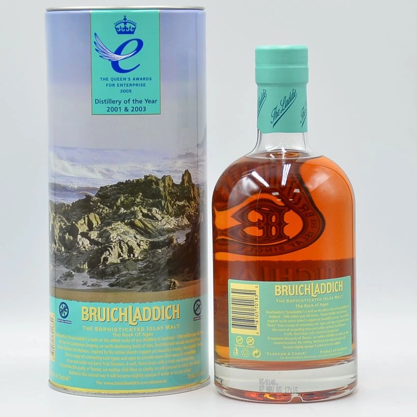 Bruichladdich Single Malt Whisky Rocks 1st Edition 46%
