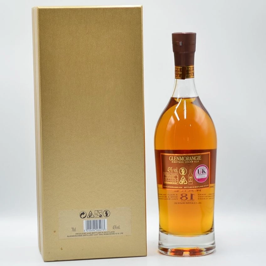 Glenmorangie 18yo Highland Whisky Extremely Rare Cream Box