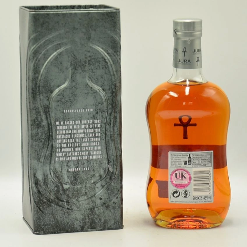 Jura Superstition Island Malt Whisky Limited Tin Edition 43%