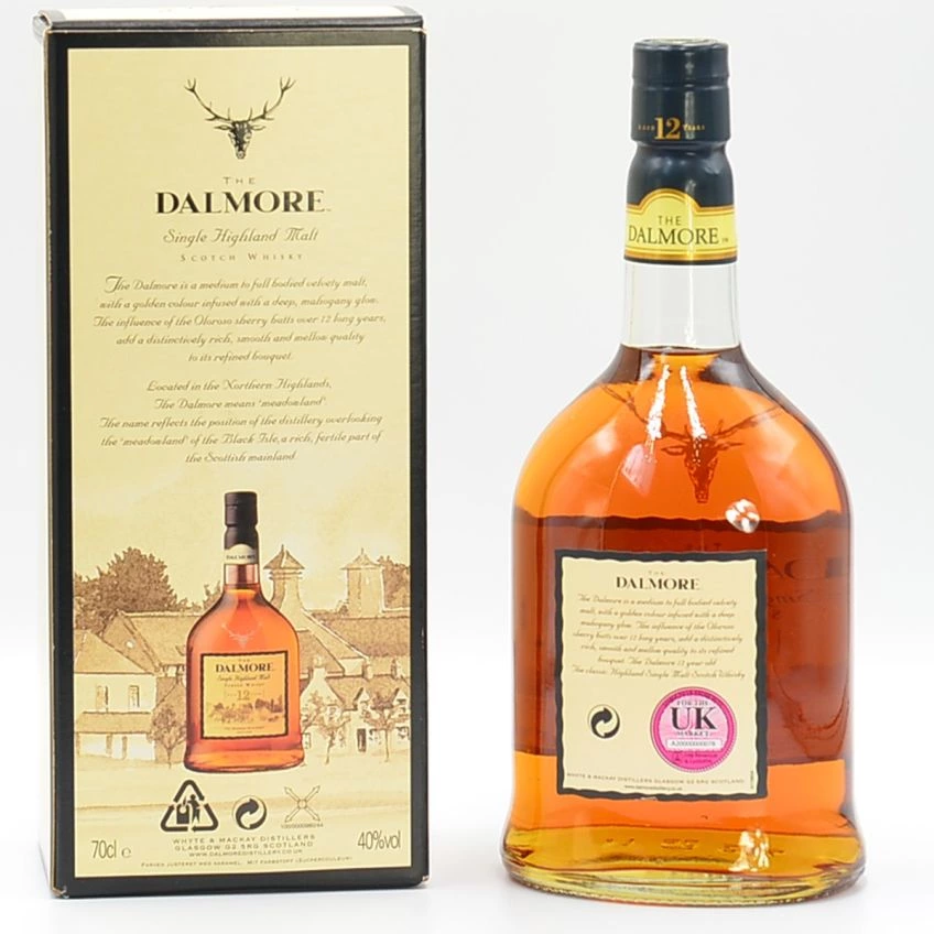 Dalmore 12 Year OldHighland Scotch Whisky 2000s 40%