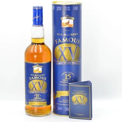 Famous Grouse 15 Year Old Bill McLaren's Famous XV 