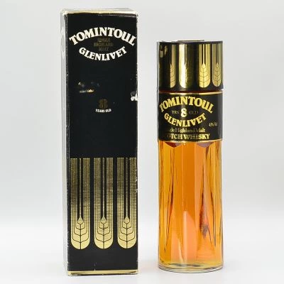 Tomintoul Glenlivet 8 Year Old Scotch Whisky Perfume 1980s