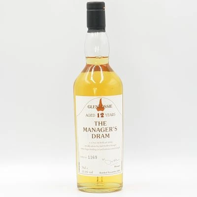 Glenlossie 12 Year Old Single Malt Whisky Managers Dram