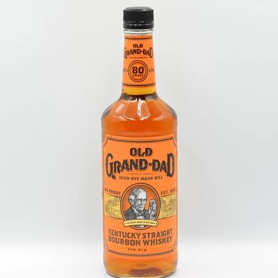 Old Grand-Dad High Rye Mash Bill Kentucky Bourbon Whiskey 80 Proof