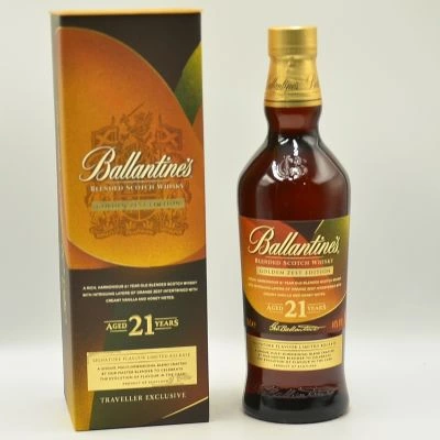 Ballantine's 21 Year Old Blended Whisky Golden Zest Edition