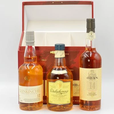 Classic Malts Collection: Glenkinchie 12, Dalwhinnie 15 & Oban 14 20cl