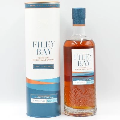 Filey Bay Yorkshire Day 2021 English Whisky
