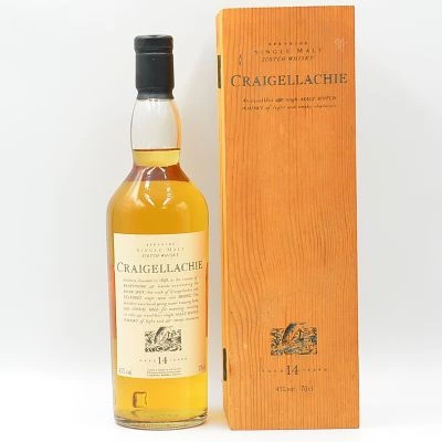 Craigellachie 14 Year Old Malt Whisky Flora & Fauna in Wooden Box