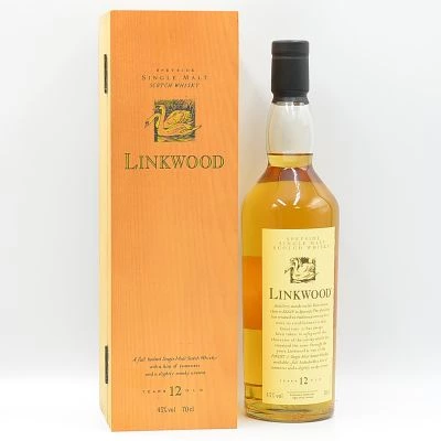 Linkwood 12 Year Old Speyside Whisky Flora & Fauna in Wooden Box