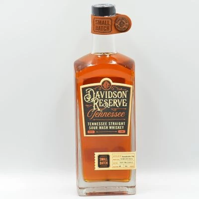 Davidson Reserve Small Batch Tennessee Straight Sour Mash Whiskey