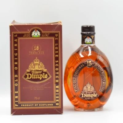 Dimple 15 Year Old Scotch Whisky Fine Old Original 75cl