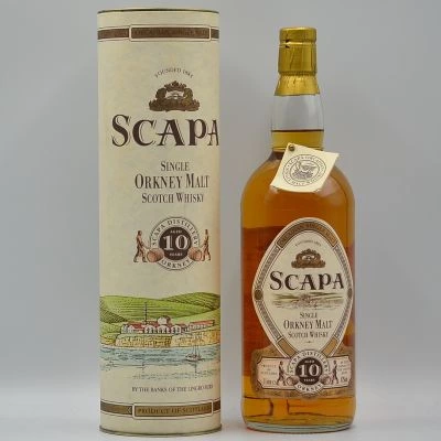 Scapa 10 Year Old Island Single Malt Whisky 1980s 100cl