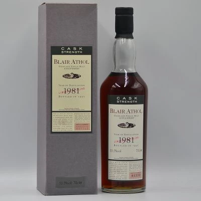 Blair Athol - Limited Release 1981 Cask Strength 1997 Flora & Fauna