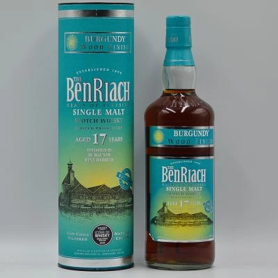 Benriach 17 Year Old Speyside Malt Whisky Burgundy Wood