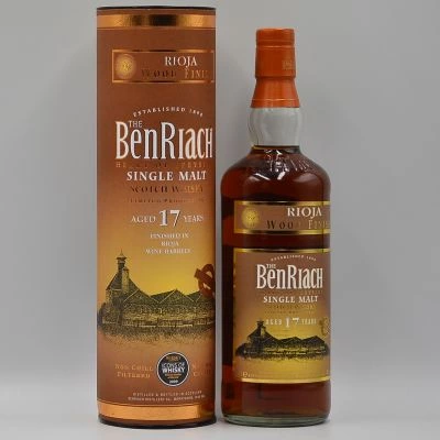 Benriach 17 Year Old Speyside Malt Whisky Rioja Wood