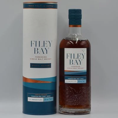 Filey Bay Yorkshire Day 2022 English Whisky