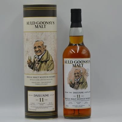 Dailuaine 11 Year Old Single Cask Whisky Auld Goonsy's Malt 