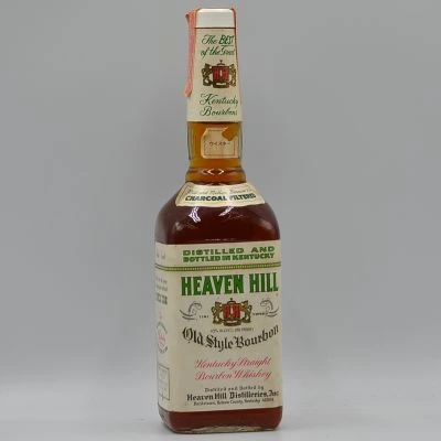 Heaven Hill Kentucky Straight Bourbon Whiskey 1989