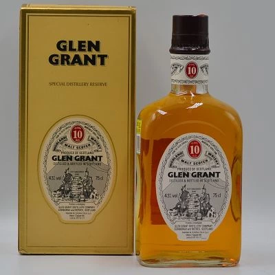 Glen Grant 10 Year Old Single Malt Whisky 1980s