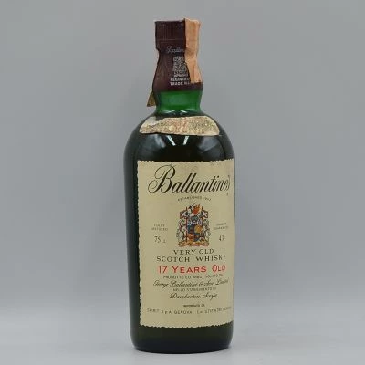 Ballantine's 17 Year Old Blended Scotch Whisky 1970s Spirit Import