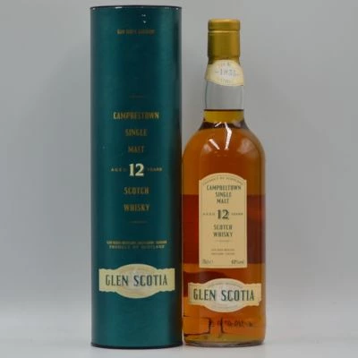 Glen Scotia 12 Year Old Single Malt Whisky 1990s