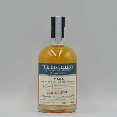 Scapa 2008 10 Year Old Single Cask Distillery Reserve 50cl