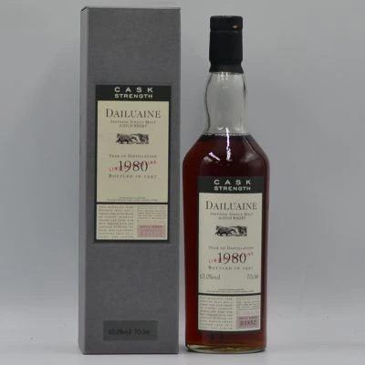 Dailuaine 17 year Old Malt Whisky Flora & Fauna 1980 Cask Strength