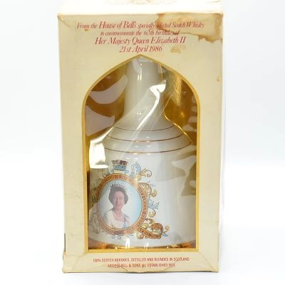 Bell's Whisky Decanter Queen Elizabeth II 60th Birthday