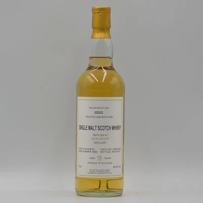 Ben Nevis 2005 18 Year Old Cask 399  Private Cask Bottling