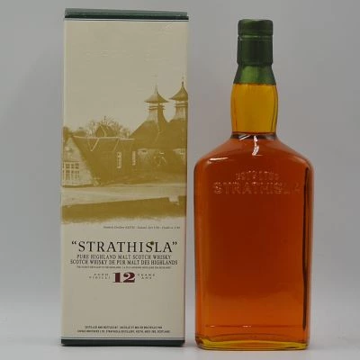 Strathisla 12 Year Old Speyside Malt Whisky 2000s (Bottling Missing Labels)