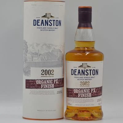 Deanston 17 Year Old Highland Whisky 2002 Organic PX Finish