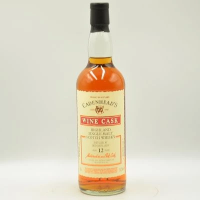 Glen Ord 12 Year Old Malt Whisky 2010 Red Wine Cadenheadâ€™s