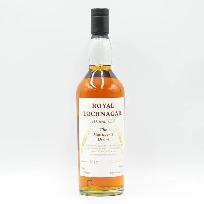 Royal Lochnagar 10 Year Old Highland Single Malt Managers Dram 2006