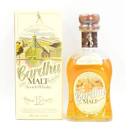 Cardhu 12 Year Old Pure Malt Whisky John Walker and Sons 1980s