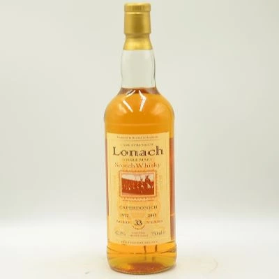 Caperdonich 33 Year Old Cask Strength Single Maly WHisky 1972 Lonach 75cl