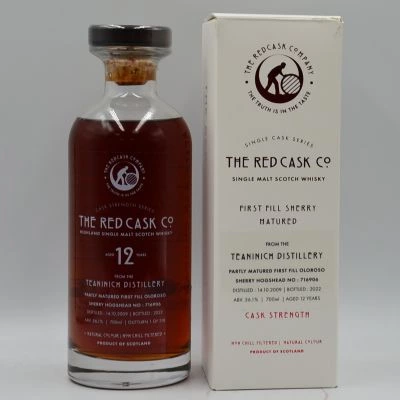 Teaninich 12 Year Old Highland Whisky 2009 The Red Cask Co 716906