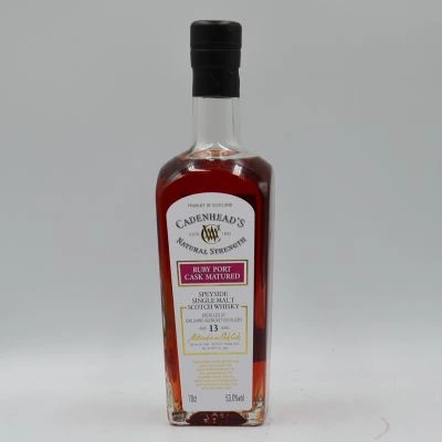 Dailuaine 13 Year Old Single Malt Whisky 2009 Cadenhead's Authentic