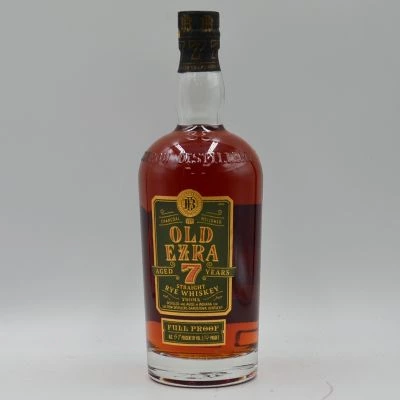 Old Ezra 7 Year Old Full Proof Straight Rye Whiskey