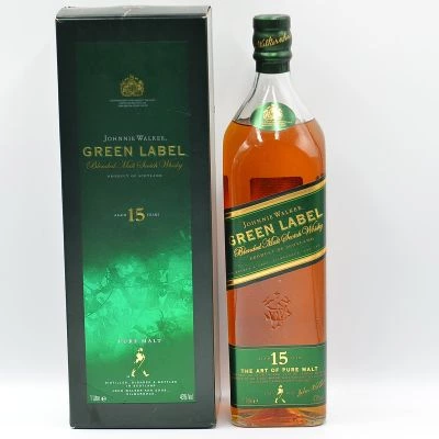 Johnnie Walker Scotch Whisky Green Label Gift Box