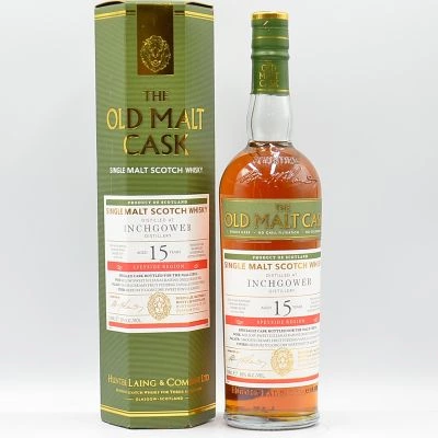 Inchgower 15 Year Old Scotch Malt Whisky Old Malt Cask 2000